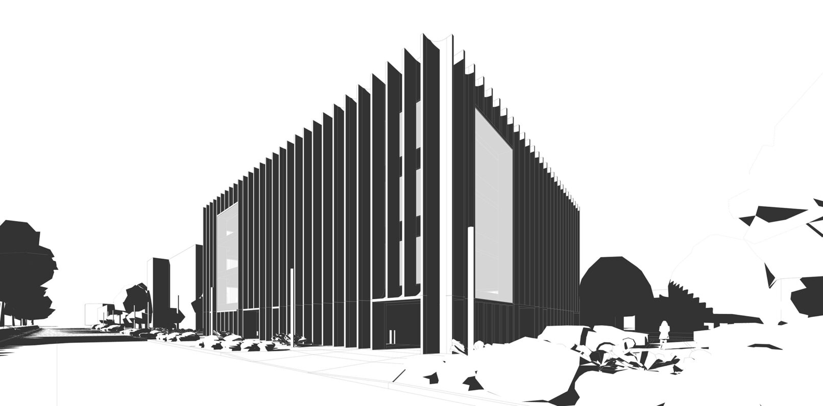Stoas Building, Modern Architecture